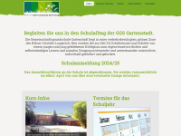 ggs-gartenstadt.de Webseite Vorschau