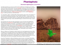 phantaphoto.de Webseite Vorschau