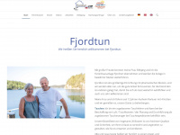 fjordtun.no Webseite Vorschau