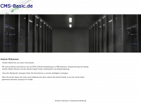 cms-basic.de Webseite Vorschau