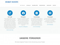 heimat-kickers.de Webseite Vorschau