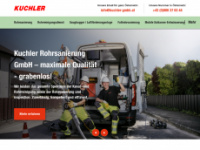 kuchler-gmbh.at Webseite Vorschau