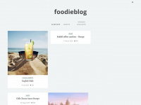 foodieblog.de Webseite Vorschau