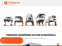 finkbeiner-lifts.com Webseite Vorschau