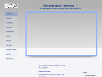 firmengruppe-herrmann.de Webseite Vorschau