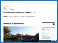 fischereifreunde-doerzbach.de Webseite Vorschau