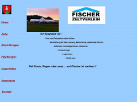 fischer-zeltverleih.de Webseite Vorschau