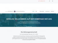 adg-mannheim.de Webseite Vorschau
