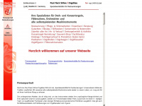 fleck-orgelbau.de Webseite Vorschau