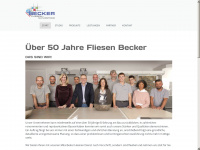 fliesen-becker.com Webseite Vorschau