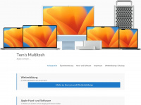 toms-multitech.com Webseite Vorschau