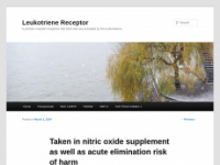 leukotriene-receptor.com Webseite Vorschau