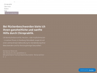 chiropraktikerin-hamburg.de Webseite Vorschau