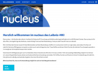 nucleus-kantine.de Webseite Vorschau