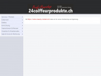 24coiffeur.ch Webseite Vorschau