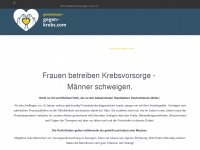 gemeinsam-gegen-krebs.com Webseite Vorschau
