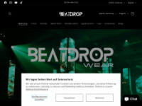 beatdropwear.com Webseite Vorschau