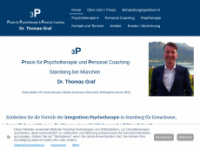 dr-graf-psychotherapie-coaching.de Webseite Vorschau