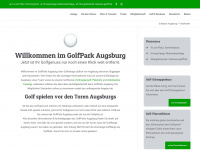 golfpark-augsburg.de Webseite Vorschau