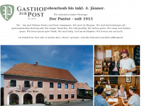 gasthof-puster.at Webseite Vorschau