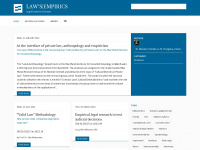 legalempirics.com Webseite Vorschau