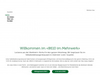 8610immehrwerk.ch Webseite Vorschau