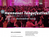 hannover-tangofestival.de Webseite Vorschau