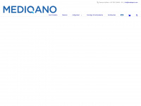 mediqano.com Webseite Vorschau
