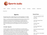Sportsindia.io