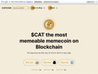 catcoin.com Webseite Vorschau