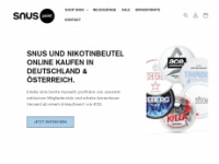 snus-point.com Webseite Vorschau