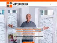 camminady-sonnenschutz.de Webseite Vorschau