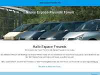 espace-freunde.info Webseite Vorschau