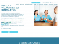 dental-stein.ch Webseite Vorschau