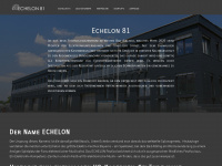 echelon81.de Webseite Vorschau