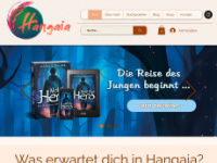 hangaia.de Webseite Vorschau