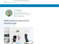 handchir.ch Webseite Vorschau