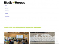 biodiv-heroes.com Webseite Vorschau