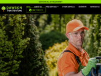 dawsontreeservices.com.au Webseite Vorschau