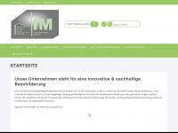 industrieschilder-maibom.de Webseite Vorschau