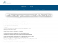 wbg-schwaebis.ch Webseite Vorschau
