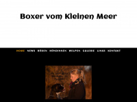 boxer-vom-kleinen-meer.de Webseite Vorschau