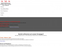 schallis-musik-service.de Webseite Vorschau