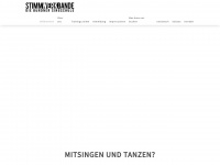 stimmwerkbande.ch Webseite Vorschau