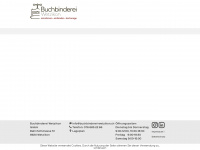 buchbinderei-wetzikon.ch Webseite Vorschau