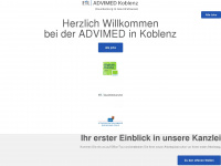karriere-advimed-koblenz.de Webseite Vorschau