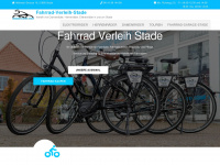 fahrrad-verleih-stade.de Webseite Vorschau