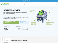 medeco-cleantec.de Webseite Vorschau