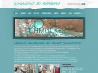 schmuckes-by-barbara.com Webseite Vorschau