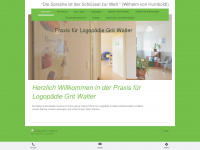 logopaedie-walter.com Webseite Vorschau